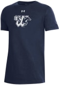 Wichita Wind Surge Youth Under Armour Primary Logo T-Shirt - Navy Blue