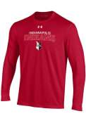 Indianapolis Indians Under Armour Performance Cotton T Shirt - Red