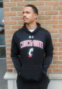 Under Armour Mens Black Cincinnati Bearcats Armour Fleece Hoodie