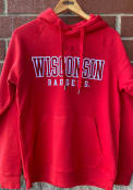 Wisconsin Badgers Under Armour All Day Fleece Hooded Sweatshirt - Red