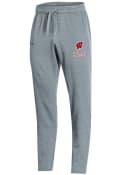 Wisconsin Badgers Under Armour All Day Sweatpants - Grey