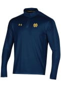 Notre Dame Fighting Irish Under Armour Sideline Lightweight 1/4 Zip Pullover - Navy Blue