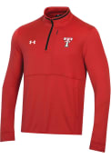 Texas Tech Red Raiders Under Armour Throwback 1/4 Zip Pullover - Red