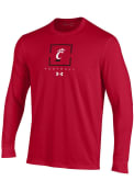 Under Armour Mens Red Cincinnati Bearcats Football T Shirt