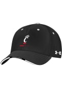 Under Armour Black Cincinnati Bearcats 2022 Sideline Isochill Blitzing Adjustable Hat