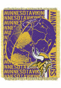 Minnesota Vikings 46x60 Double Play Jacquard Tapestry Blanket