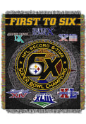 Pittsburgh Steelers 48x60 Commemorative Tapestry Blanket