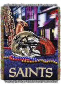 New Orleans Saints 48x60 Home Field Advantage Tapestry Blanket
