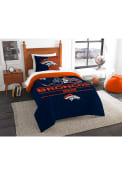 Denver Broncos Draft Twin Comforter Set Comforter