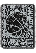 San Antonio Spurs 46x60 Double Play Jacquard Tapestry Blanket