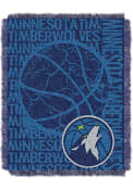 Minnesota Timberwolves 46x60 Double Play Jacquard Tapestry Blanket