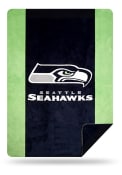 Seattle Seahawks 60x72 Silver Knit Throw Blanket