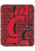 Red Cincinnati Bearcats 46x60 Double Play Jacquard Tapestry Blanket