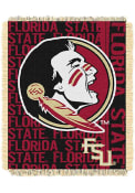 Florida State Seminoles 46x60 Double Play Jacquard Tapestry Blanket