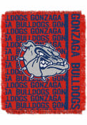 Gonzaga Bulldogs 46x60 Double Play Jacquard Tapestry Blanket