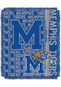 Memphis Tigers 46x60 Double Play Jacquard Tapestry Blanket