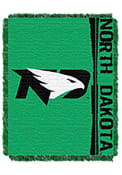 North Dakota Fighting Hawks 46x60 Double Play Jacquard Tapestry Blanket