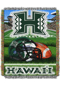 Hawaii Warriors 48x60 Home Field Advantage Tapestry Blanket