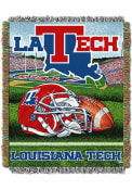 Louisiana Tech Bulldogs 48x60 Home Field Advantage Tapestry Blanket