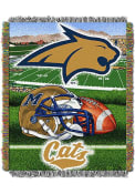 Montana State Bobcats 48x60 Home Field Advantage Tapestry Blanket