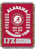 Alabama Crimson Tide 48x60 Commemorative Tapestry Blanket
