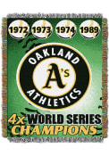 Oakland Athletics 48x60 Commemorative Tapestry Blanket