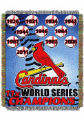 St Louis Cardinals 48x60 Commemorative Tapestry Blanket