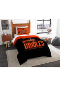 Baltimore Orioles Grand Slam Twin Comforter Set Comforter