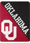 Oklahoma Sooners Halftone Raschel Blanket
