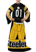 Pittsburgh Steelers Wearable Comfy Throw Fleece Blanket