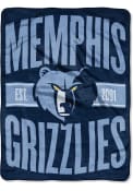 Memphis Grizzlies Clear Out Micro Raschel Blanket
