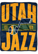 Utah Jazz Clear Out Micro Raschel Blanket