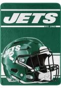New York Jets Run Micro Raschel Blanket
