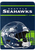 Seattle Seahawks Run Micro Raschel Blanket