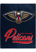 New Orleans Pelicans Signature Raschel Blanket