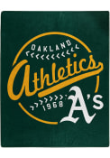 Oakland Athletics Moonshot Raschel Blanket