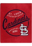 St Louis Cardinals Moonshot Raschel Blanket