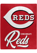 Cincinnati Reds Signature Raschel Blanket