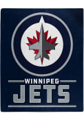 Winnipeg Jets Interference Raschel Blanket