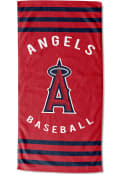 Los Angeles Angels Stripes Beach Towel