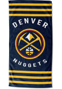 Denver Nuggets Stripes Beach Towel