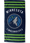Minnesota Timberwolves Stripes Beach Towel