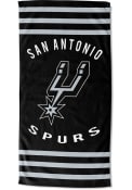San Antonio Spurs Stripes Beach Towel