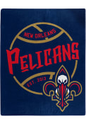 New Orleans Pelicans Silk Touch Fleece Blanket
