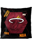 Miami Heat Velvet Reverse Pillow