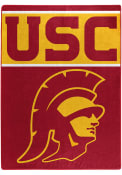 USC Trojans Silk Touch Fleece Blanket