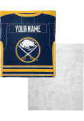 Buffalo Sabres Personalized Jersey Silk Touch Sherpa Blanket