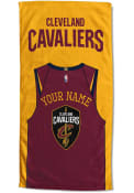 Cleveland Cavaliers Personalized Jersey Beach Towel