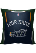 Utah Jazz Personalized Jersey Pillow