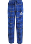 Drake Bulldogs Ultimate Plaid Flannel Sleep Pants - Blue